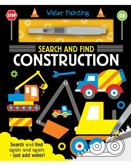 Search and Find Water Painting : Construction