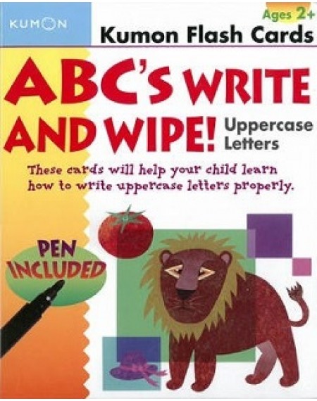Flash Cards : ABC write and wipe : Uppercase