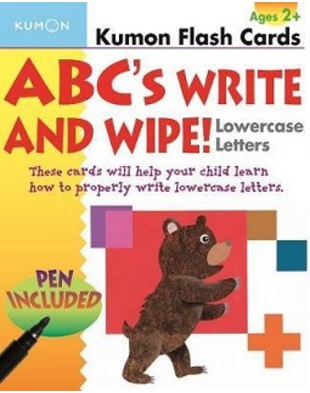 Flash Cards : abc's write and wipe : Lowercase