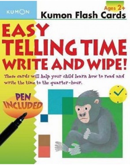 Flash Cards : Easy Telling Time Write & Wipe