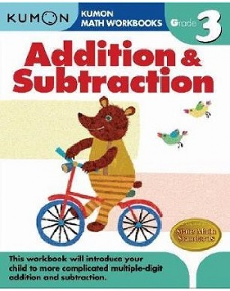 Math Workbooks Grade 3 : Addition & Subtraction