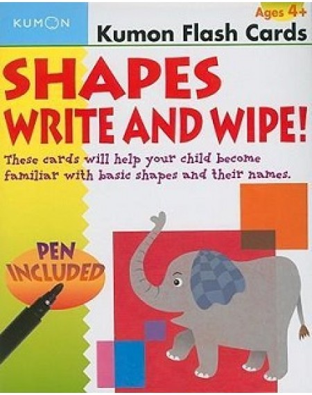 Flash Cards : Shapes Write & Wipe