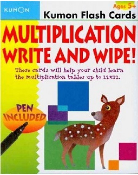 Flash Cards : Multiplication Write & Wipe
