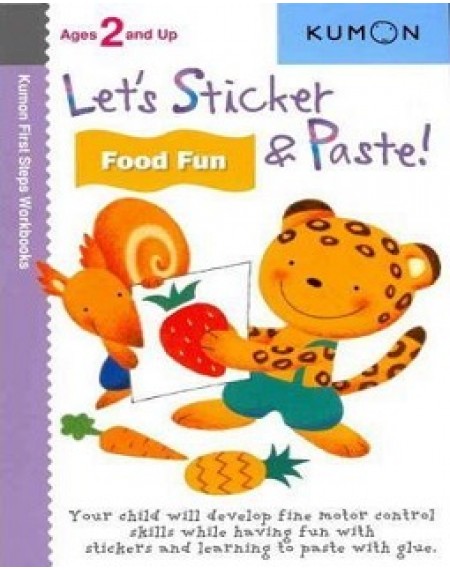 Let's Sticker and Paste! Food Fun