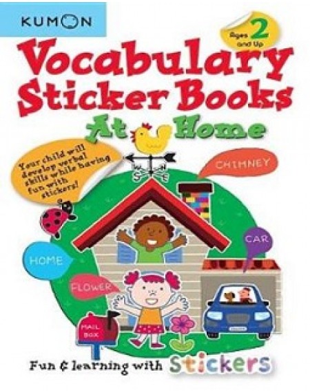 At Home Vocabulary Sticker Books