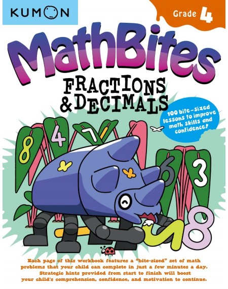 Kumon Math Bites: Grade 4 Fractions & Decimals