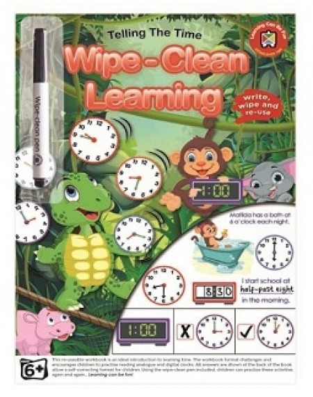 Wipe Clean Learning : Telling The Time