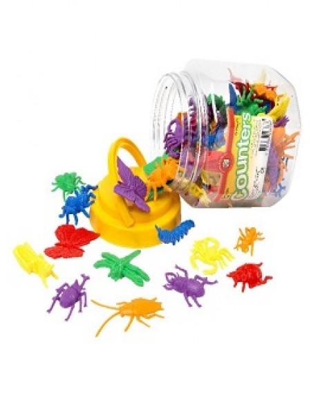 Garden Bug Counters Jar Of 72