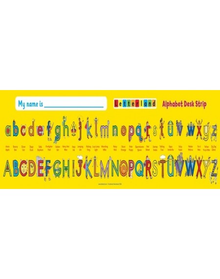 Alphabet Desk Strip (pack of 10)