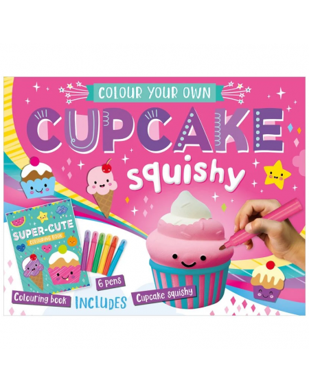 Colour Your Own Cupcake Squishy