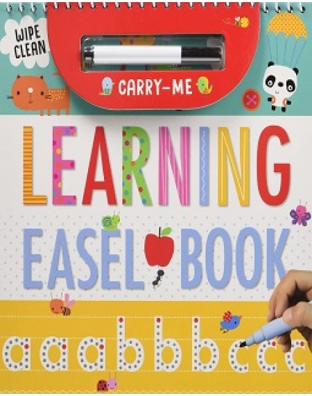 Carry Me Easel Book Wipe Clean: Learning