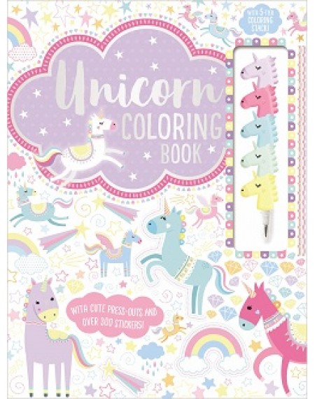 Activity Book Unicorn Coloring