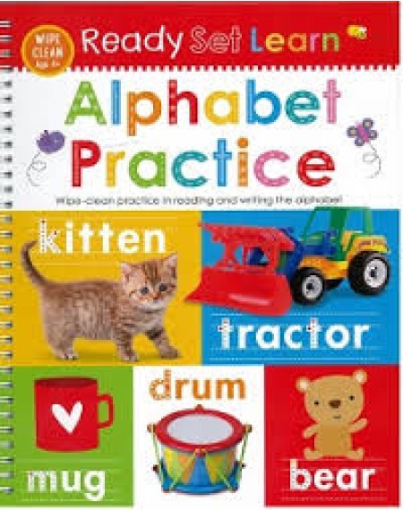 Ready Set Learn Wipe Clean : Alphabet