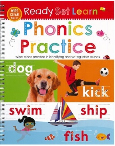Ready Set Learn Wipe Clean : Phonics Practice