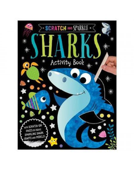 Scratch and Sparkle Sharks Activity Book