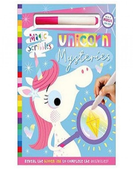 Magic Scribbles Unicorn Mysteries Pad