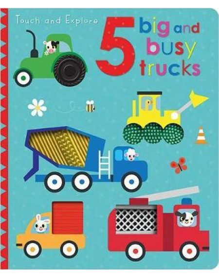 Five Big And Busy Trucks Cased BB W 5 Silicone Shapes