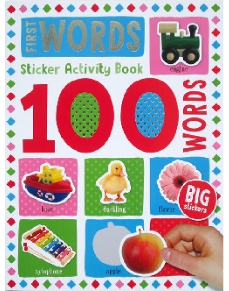 100 Words Sticker Activity Book  : First Words