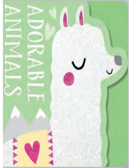 First Concept Board Book : Adorable Animals Shaped Cover