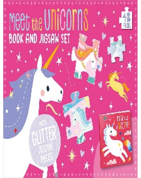 Touch and Play Jigsaw And Book Unicorns
