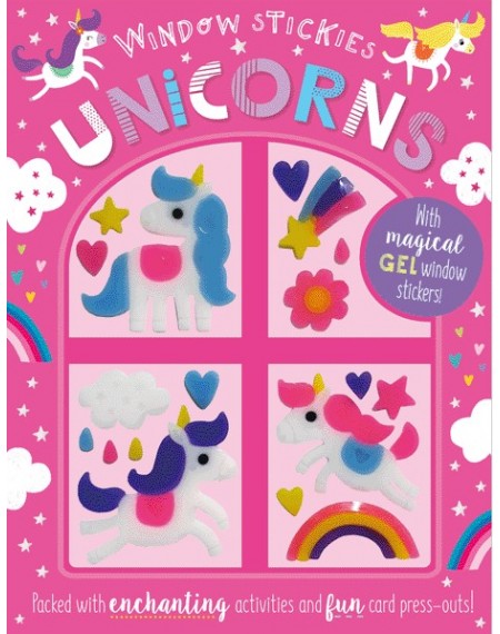 Window Stickies Activity Book : Unicorns