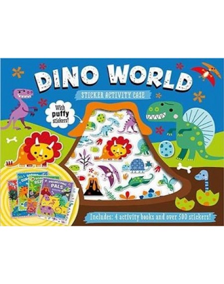 Dino World Sticker Activity Case