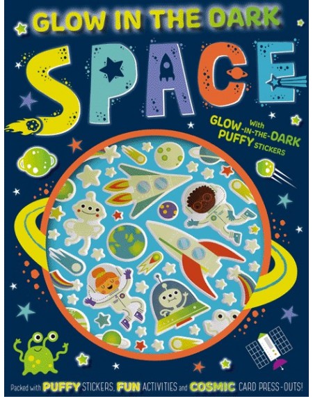 Glow in the Dark Space Activity Book