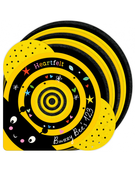 Buzzy Bees 123 Shaped BB With Felt Spacers