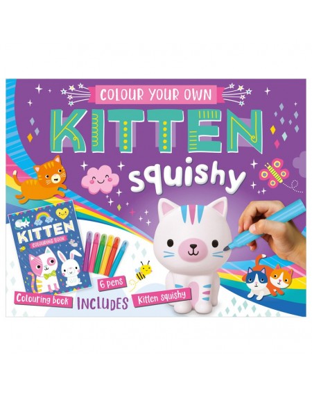 Colour Your Own Kitten Squishy