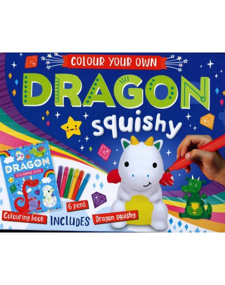 Colour Your Own Dragon Squishy