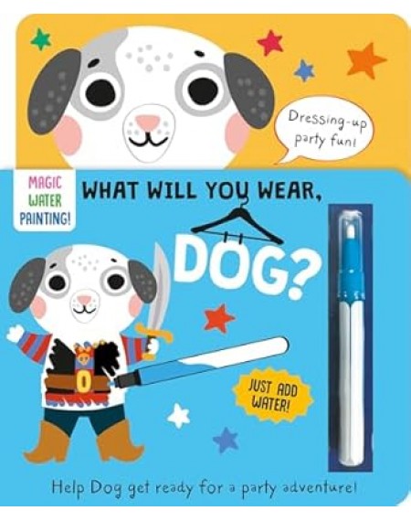 Magic Water Painting Dressing Up Dog