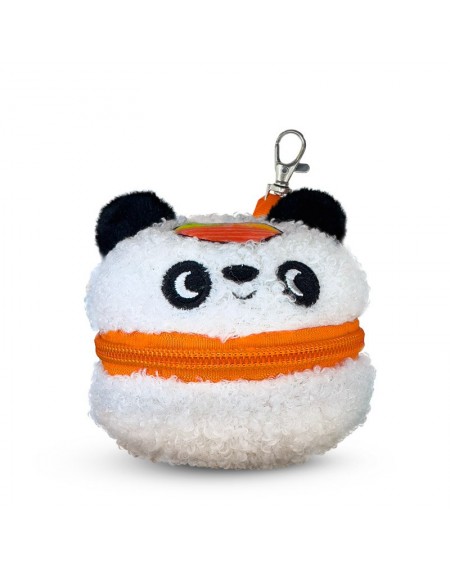 Snackettes Pandy Roll: Keyring Plushie