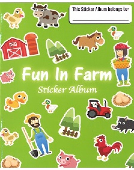 Sticker Album : Fun In Farm
