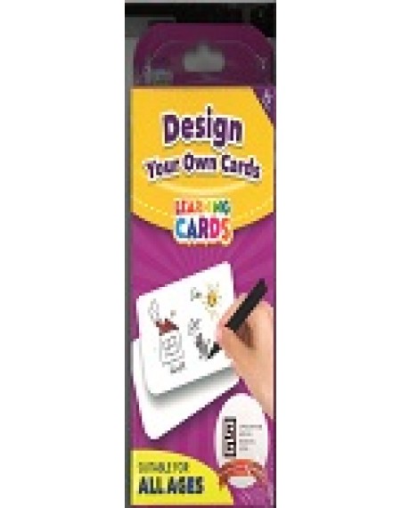 Design Your Own Cards Flashcards (Suitable for all ages)