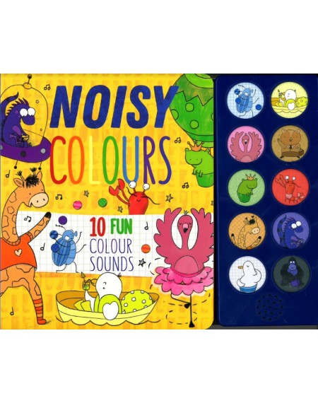 10 Button Sound Book - Colours