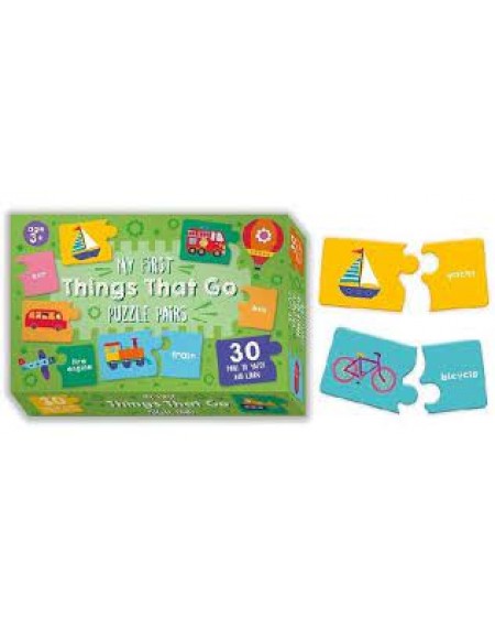 My First Things That Go Puzzle Pairs