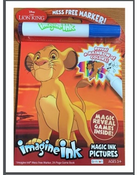 Imagine Ink Magic Ink Pictures : Lion King