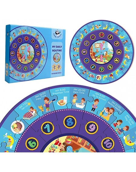 My Round Puzzle 1 :My Daily Routine