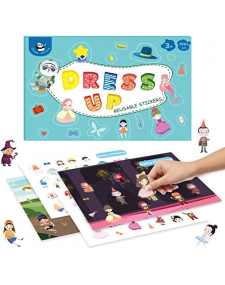 Reusable Sticker Book Pads Activity Set 3 : Dress up