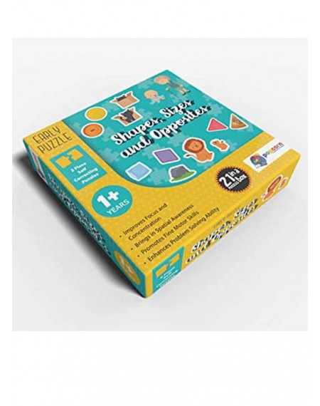 Early Puzzles : Shapes, Sizes & Opposites