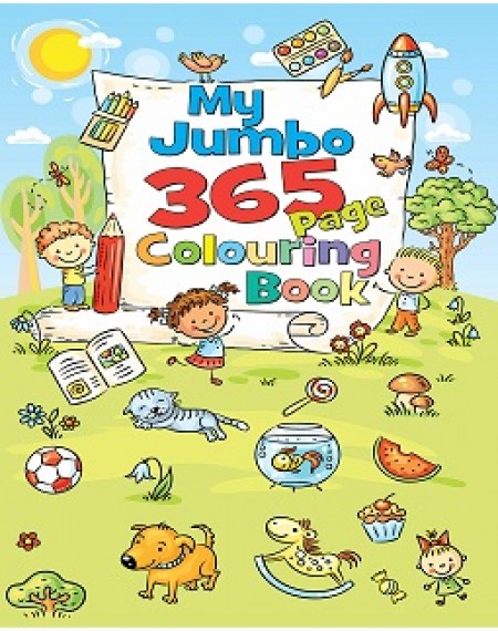 My Jumbo 365 Page Colouring Book
