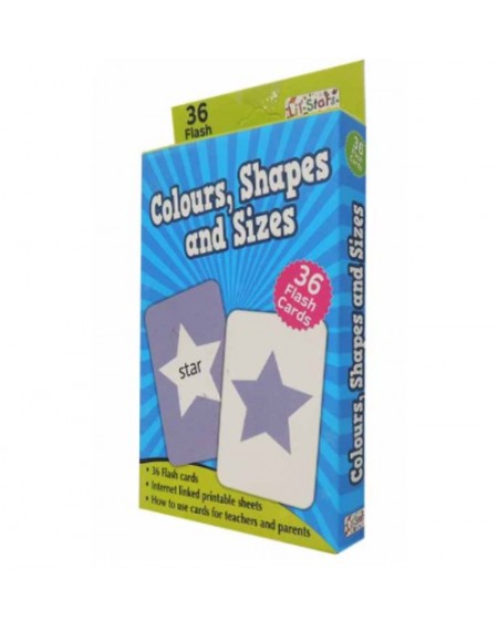 Flashcard : Colours, Shapes & Sizes