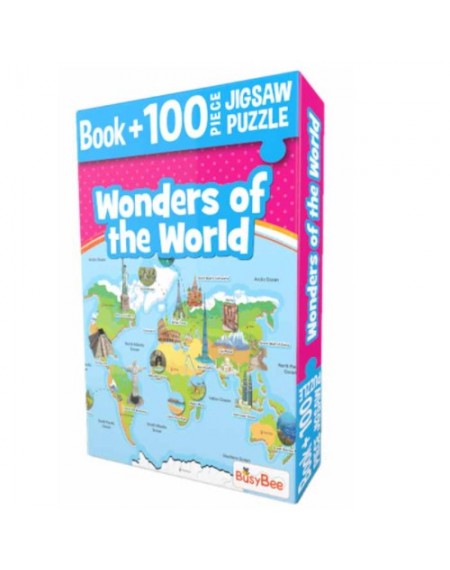5 in 1 Jigsaw Activity Pack : Wonders Of The World