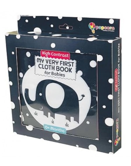 My Very First Cloth Book for Babies (High Contrast, Black & White)