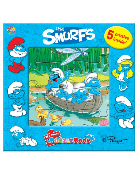 My First Puzzle Book : The Smurfs