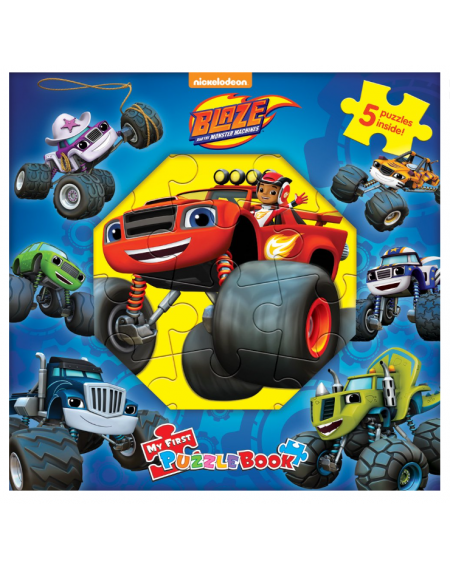 My First Puzzle Book : Blaze And The Monster Machines