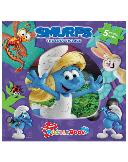 My First Puzzle Book : Smurfs The Lost Village