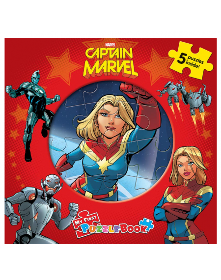 My First Puzzle Book : Marvel Captain Marvel