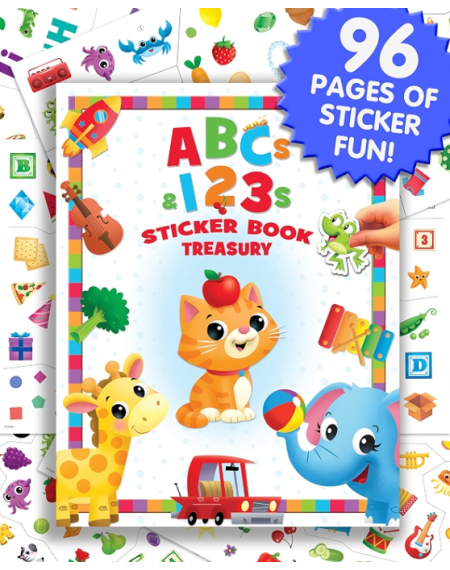 First Words & Numbers Sticker Book Treasury