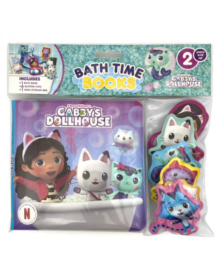 Bath Time Books - Gabby's Dollhouse (Eva)